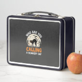 Lunch Box Conception de vecteur de chat noir drôle d'Hallowe (En situation)
