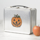 Lunch Box Conception de vecteur de Halloween Citrouille Bigf (En situation)