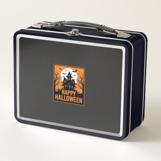 Lunch Box Conception de vecteur de silhouette de maison hant (Devant)