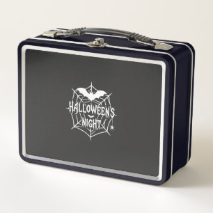 Lunch Box Conception de vecteur de toile d'araignée de chauv