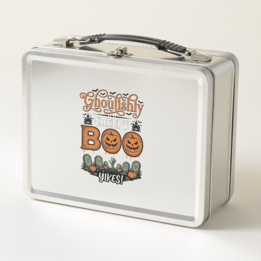 Lunch Box Conception de vecteur effrayant mignon de petit Bo (Devant)