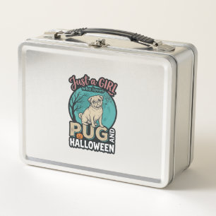 Lunch Box Conception de vecteur vintage de fille de Hallowee