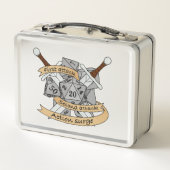 Lunch Box Conception des dés de combat (Dos)