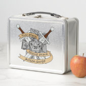 Lunch Box Conception des dés de combat (En situation)