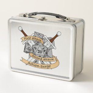Lunch Box Conception des dés de combat