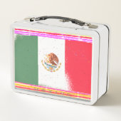 Lunch Box Conception du drapeau mexicain (Dos)