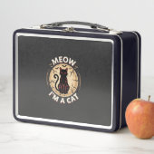 Lunch Box Conception graphique de chat Meow Halloween_1 (En situation)