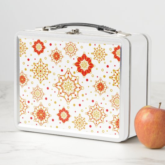 Lunch Box Conception rétro moderne du milieu du siècle (En situation)