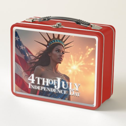Lunch Box Conception splendide du 4 juillet - Feux d'artific (Devant)