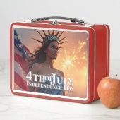 Lunch Box Conception splendide du 4 juillet - Feux d'artific (En situation)