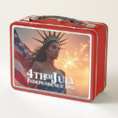 Lunch Box Conception splendide du 4 juillet - Feux d'artific (Dos)