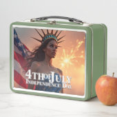 Lunch Box Conception splendide du 4 juillet - Feux d'artific (En situation)