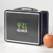 Lunch Box Conception vectorielle d'arbres de chauves-souris (En situation)