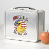 Lunch Box Conception vectorielle de feux d'artifice de canar (En situation)