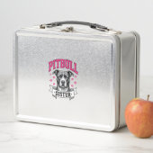 Lunch Box Conception vectorielle de sœur Pitbull amateur de (En situation)