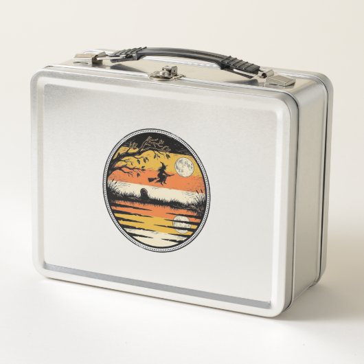 Lunch Box Conception vectorielle Halloween crépuscule sorciè (Devant)