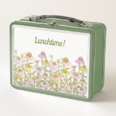 Lunch Box Coneflowers Watercolor (Devant)