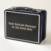 Lunch Box Conseil de discussion Communication de l'esprit (Dos)