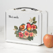 Lunch Box Conteneur de graines d'oiseaux (En situation)