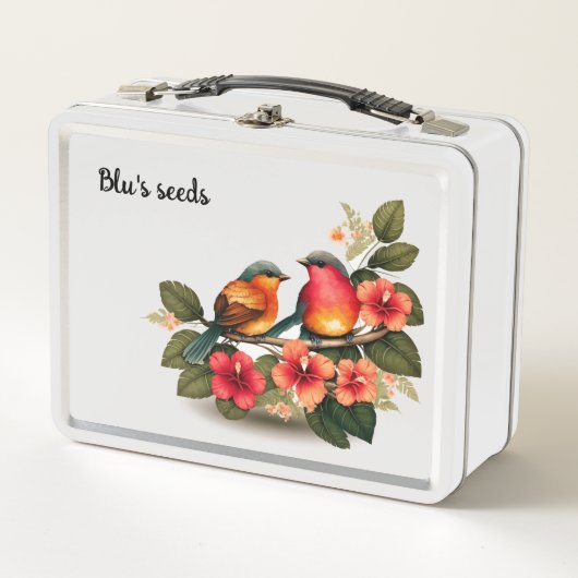 Lunch Box Conteneur de graines d'oiseaux (Devant)