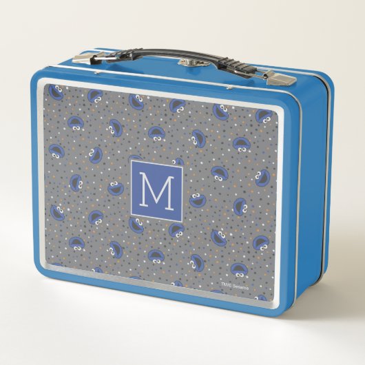 Lunch Box Cookie Monster | 180's Throwback Polka Motif (Dos)