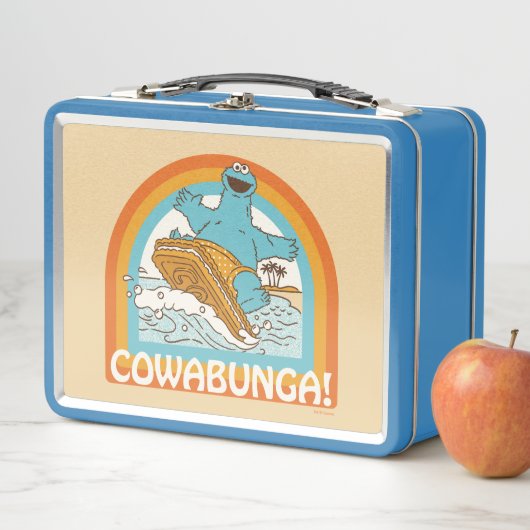 Lunch Box Cookie Monster Cowabunga! (En situation)