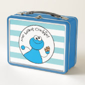 Lunch Box Cookie Monster Doodley Graphisme (Devant)