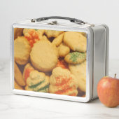 Lunch Box Cookies de Noël avec arroses de sucre (En situation)