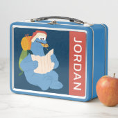 Lunch Box Cookies Monster Lire Une Carte | Ajouter Votre Nom (En situation)