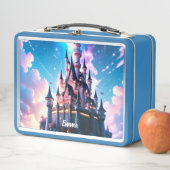 Lunch Box Cool Imaginaire Castle Nom du script personnalisé (En situation)