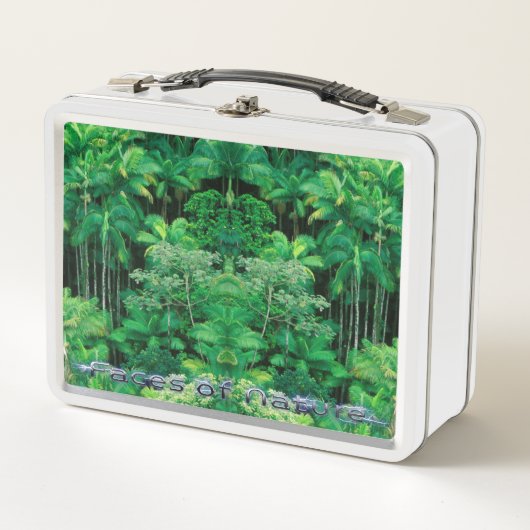 Lunch Box Cool Tropical "Visages de la nature" (Devant)