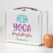 Lunch Box Cool Zen Yoga Mama Citation personnalisée (En situation)