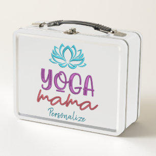 Lunch Box Cool Zen Yoga Mama Citation personnalisée
