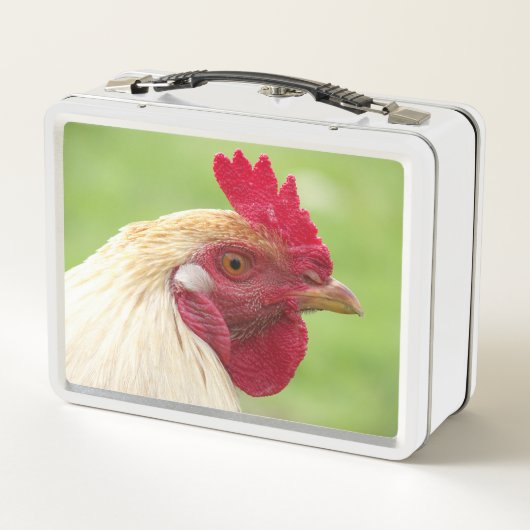 Lunch Box coq, poulet, animal, oiseau, design, ferme, (Dos)