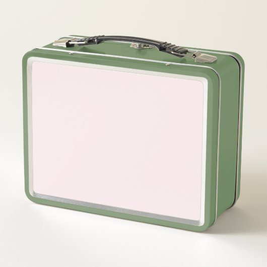 Lunch Box Coquette cou rose mignonne Monogramme (Dos)