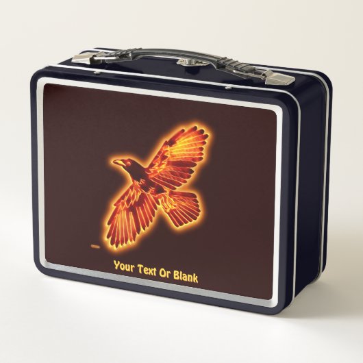 Lunch Box Corbeau de feu (Dos)