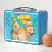 Lunch Box Corgi Butt Birthday Hat (En situation)