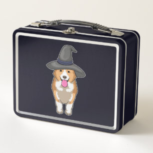 Lunch Box Corgi Witch