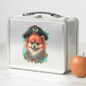 Lunch Box corgis de jolis en bleu (En situation)