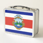 Lunch Box Costa Rica (armoiries/drapeau) (Dos)