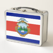 Lunch Box Costa Rica (armoiries/drapeau) (Devant)