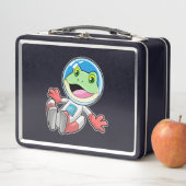 Lunch Box Costume spatial de l'astronaute de grenouille (En situation)