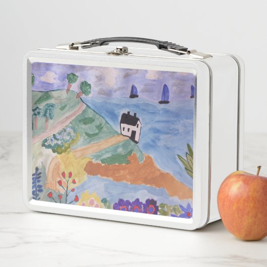 Lunch Box Côte d'été & Fleurs (En situation)