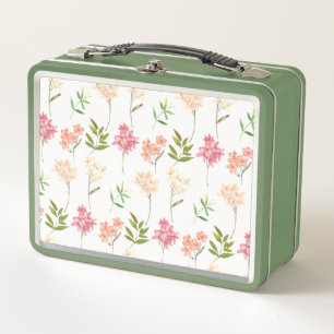 Lunch Box Cottage fleuri vintage fleurs traditionnelles