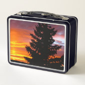 Lunch Box Coucher de soleil coloré (Dos)