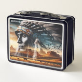 Lunch Box Coucher de soleil Noble Guerrier (Dos)