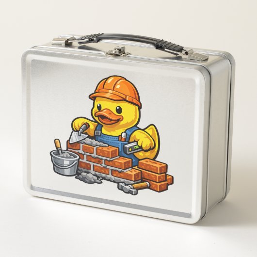 Lunch Box Coucheur de briques en caoutchouc (Devant)