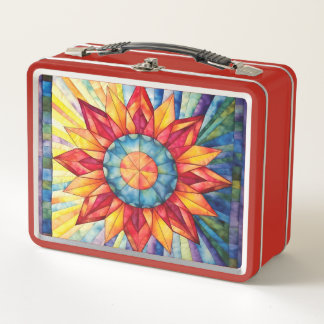 Lunch Box Couette de médaillon Sunburst