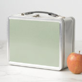 Lunch Box Couleur claire et verte (En situation)