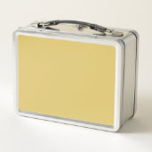 Lunch Box Couleur solide crème or (Dos)